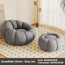 Canapé Citrouille Scandinave Confortable