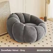 Canapé Citrouille Scandinave Confortable