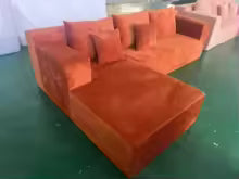 Canapé d'angle L 3 places confort moderne
