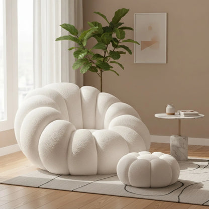 Canapé Citrouille Scandinave Confortable