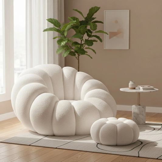 Canapé Citrouille Scandinave Confortable