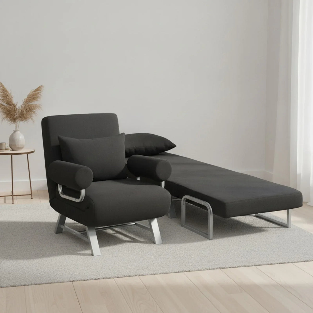 Fauteuil Convertible 1 Place HOMCOM - Confort & Gain de Place