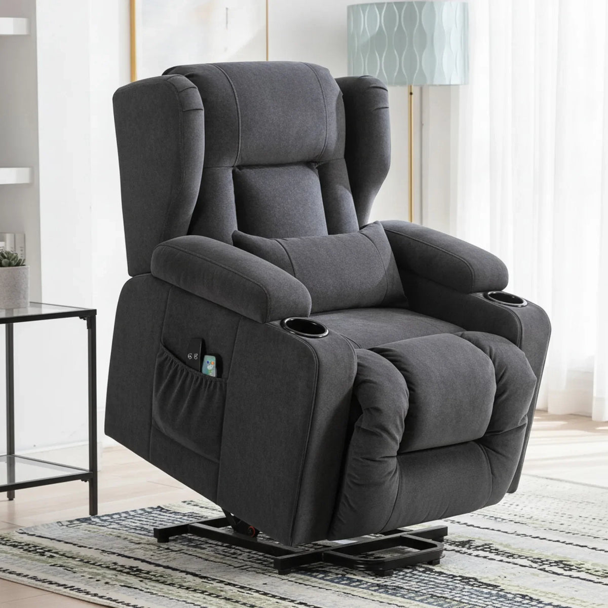 Fauteuil Inclinable Électrique COMHOMA avec Massage