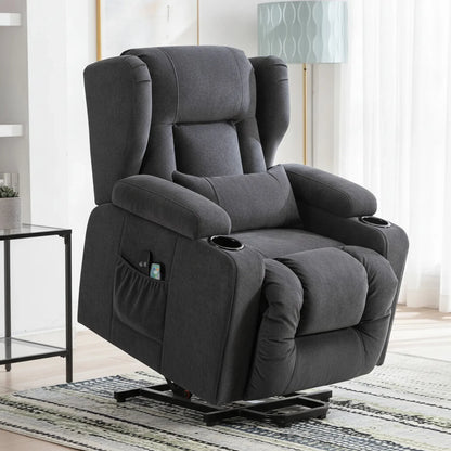 Fauteuil Inclinable Électrique COMHOMA avec Massage