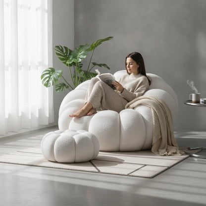Canapé Citrouille Scandinave Confortable