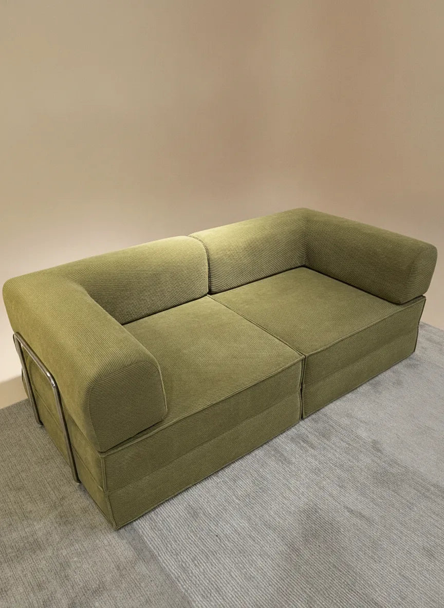 Canapé Modulable Velours Côtelé : Confort & Praticité