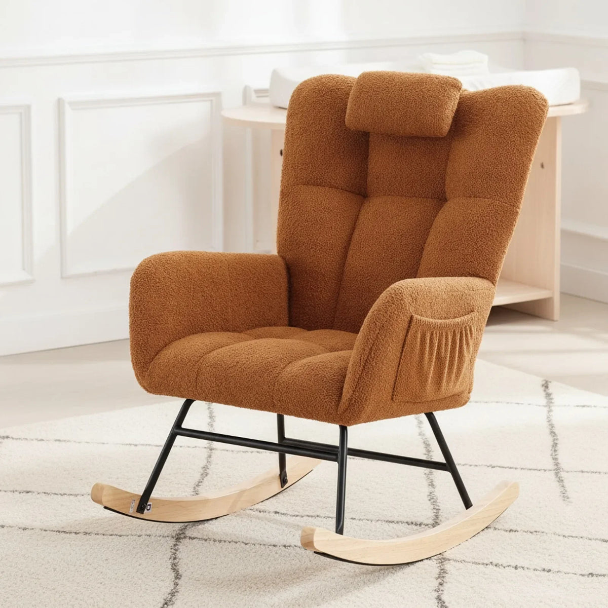 Fauteuil à Bascule Moderne Confortable